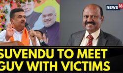 Suvendu Adhikari To Meet West Bengal Governor With Victims Of Post Poll Violence In Bengal | News18