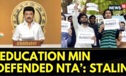 Tamil Nadu News | MK Stalin Blames Education Minister & Sanctity Of NEET | NEET Row 2024 | News18