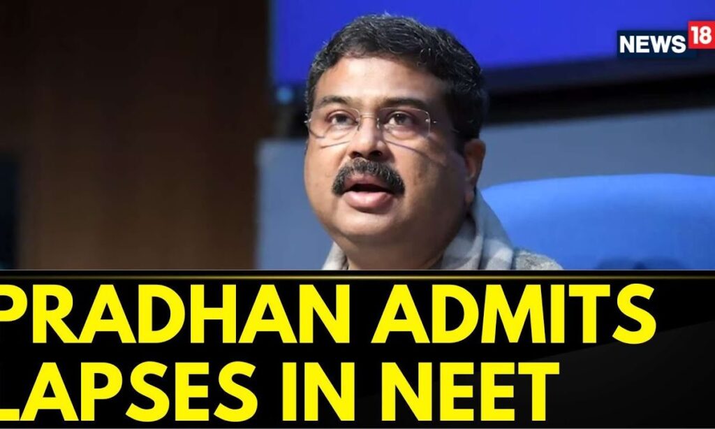 Union Minister Dharmendra Pradhan Admits Irregularities In NEET | NEET-UG Row 2024 | News18