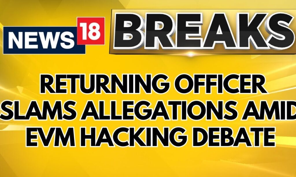 "EVM Is A Standalone System, No OTP Can Be Used To  Unlock It" Returning Officer | English News