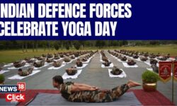 Indian Defence Forces Celebrate International Yoga Day | International Yoga Day |  News18 | N18V