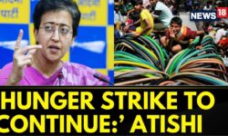 Delhi Water Crisis | Delhi Min Atishi Vows Indefinite Hunger Strike For Delhi's Water Right | News18
