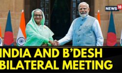 PM Modi Holds Bilateral Meeting With Sheikh Hasina At Hyderabad House | English News | News18