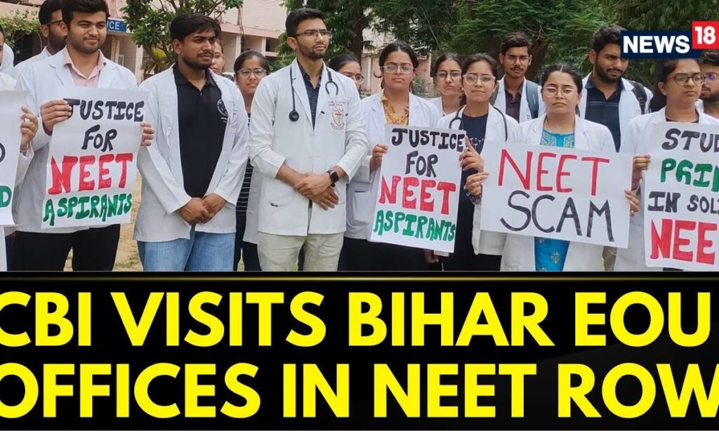 NEET-UG 2024 Row: CBI Visits Bihar EOU Offices, Takes Over 5 NEET Cases Across 3 States | News18