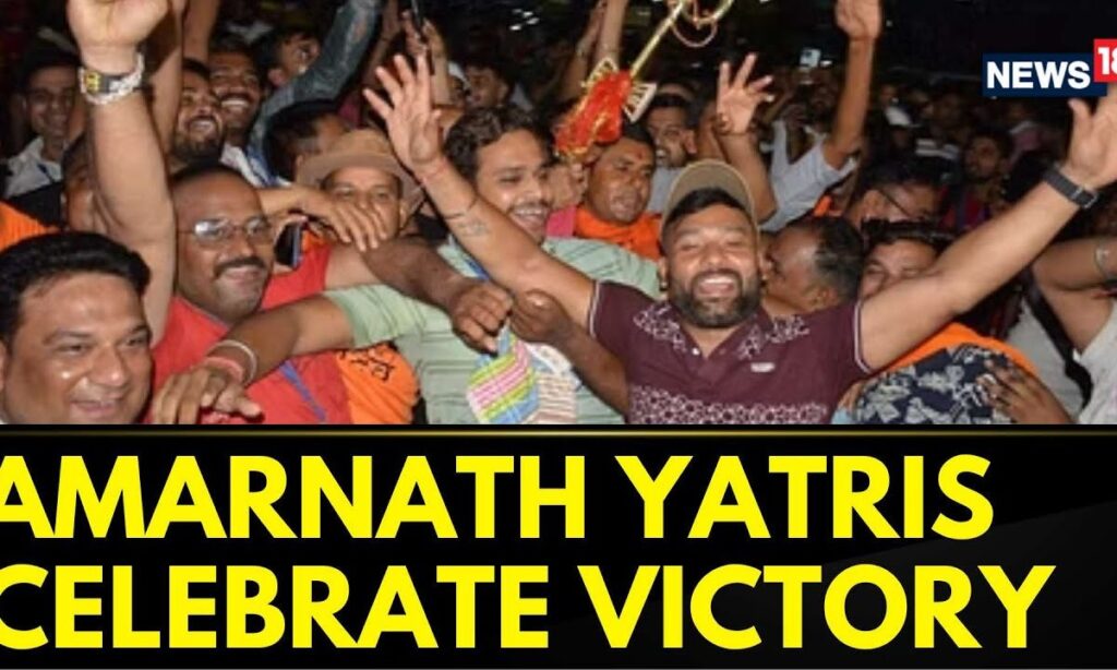 Watch Amarnath Yatris Rojoycing The Moment Of India's Victory Against South Africa At T20 WC