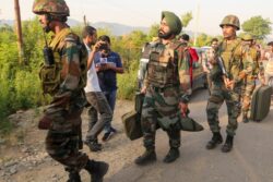 Massive Searches Continue in J&K to Hunt Down Terrorists; DGP Meets Top Army Officer in Jammu