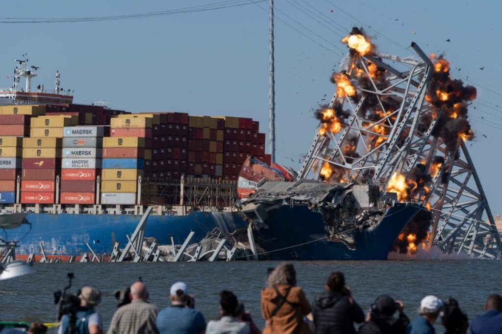 Eight Indian Crew Members Of MV Dali That Crashed Into Baltimore Bridge Headed For India