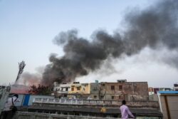 Major Fire Erupts In Delhi's Chandni Chowk, Gutting Goods Worth Crores; 40 Fire Tenders Deployed
