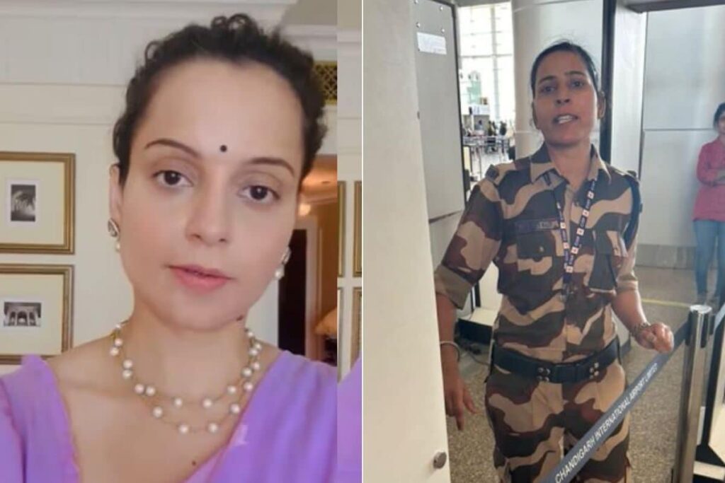 CISF Constable Suspended After Allegedly Slapping Kangana Ranaut At Chandigarh Airport, FIR Registered