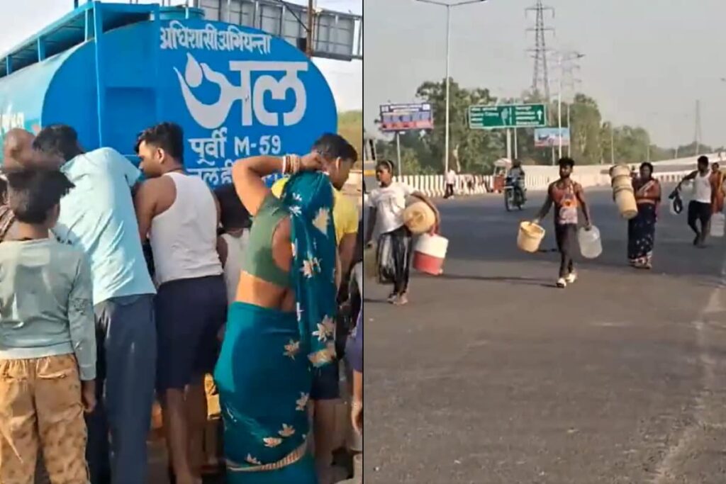 New Video of Delhi's Struggle as Water Crisis Sees No End | Steps to Stop Wastage