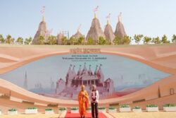 Jaishankar In UAE for Bilateral Talks, First Stop At BAPS Hindu Temple