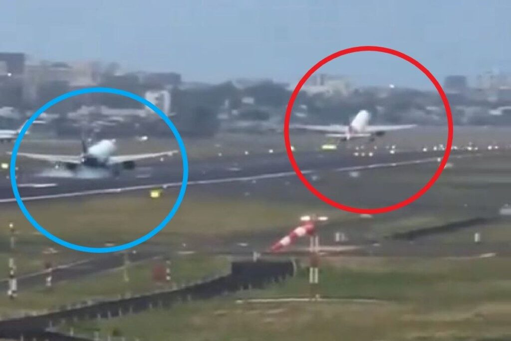 Mumbai Airport Scare: DGCA Probes How IndiGo Flight's Runway Landing Was So Close to Air India Plane's Takeoff?