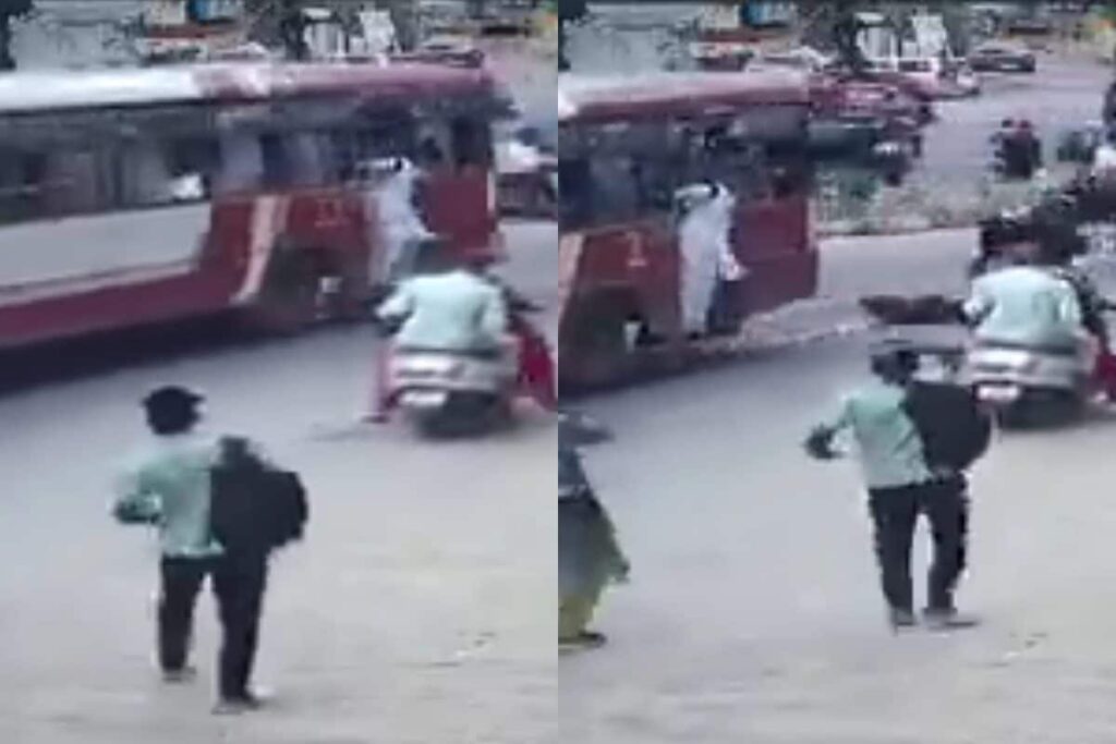 Hyderabad Student Riding Footboard of Crowded RTC Bus Falls, Crushed To Death Under Wheels