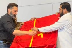 Maharashtra CM Launches Dharmaveer 2 Movie Poster Along With Bobby Deol | Photo