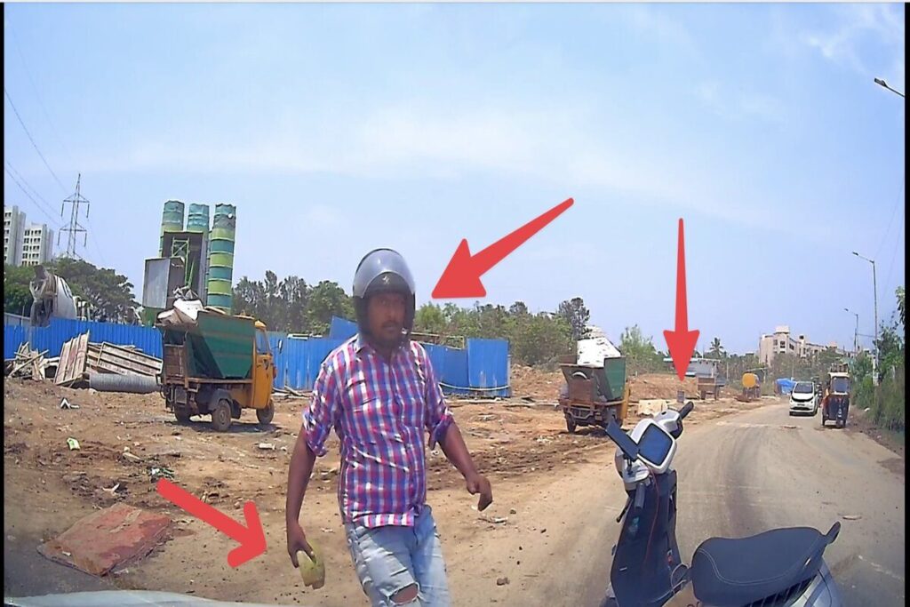 Bengaluru Resident Escapes Terrific Coconut Shell Attack By Scooterist, Posts Dash Cam Video