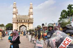 Hyderabad Police Open Fire In Air After Suspected Thief Attacks Them With Stones