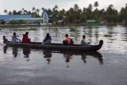 In Kerala's Kuttanad, Students Use Boats And Canoes To Go To School