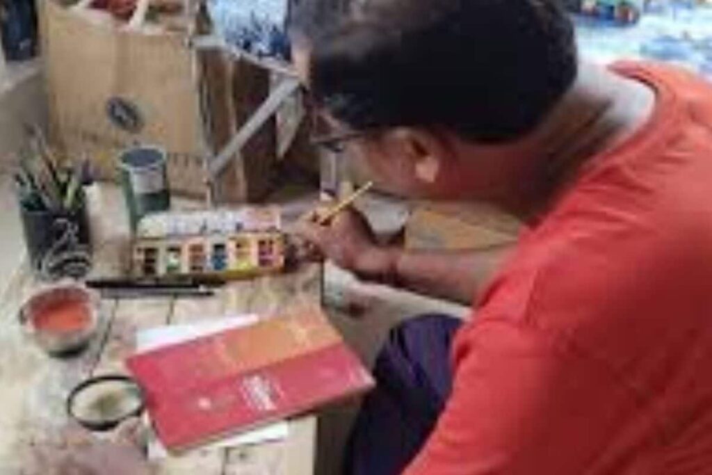 Artist Celebrates Satabdi Roy's Lok Sabha Elections Victory With Miniature Portrait On Seed