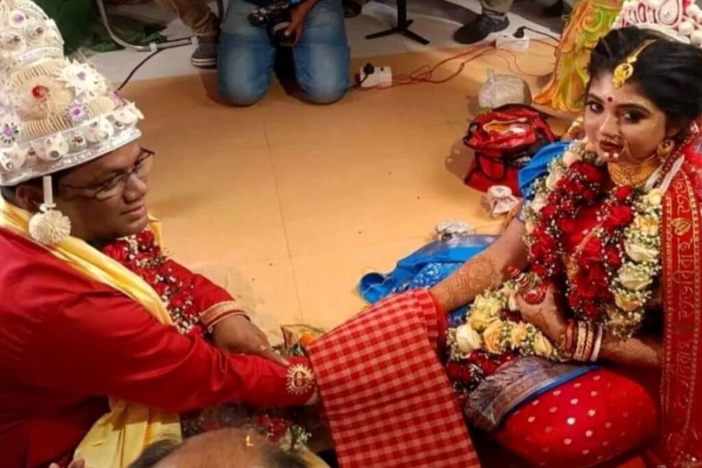 41-year-old BJP MLA Swapan Majumder Ties The Knot With A 21-year-old