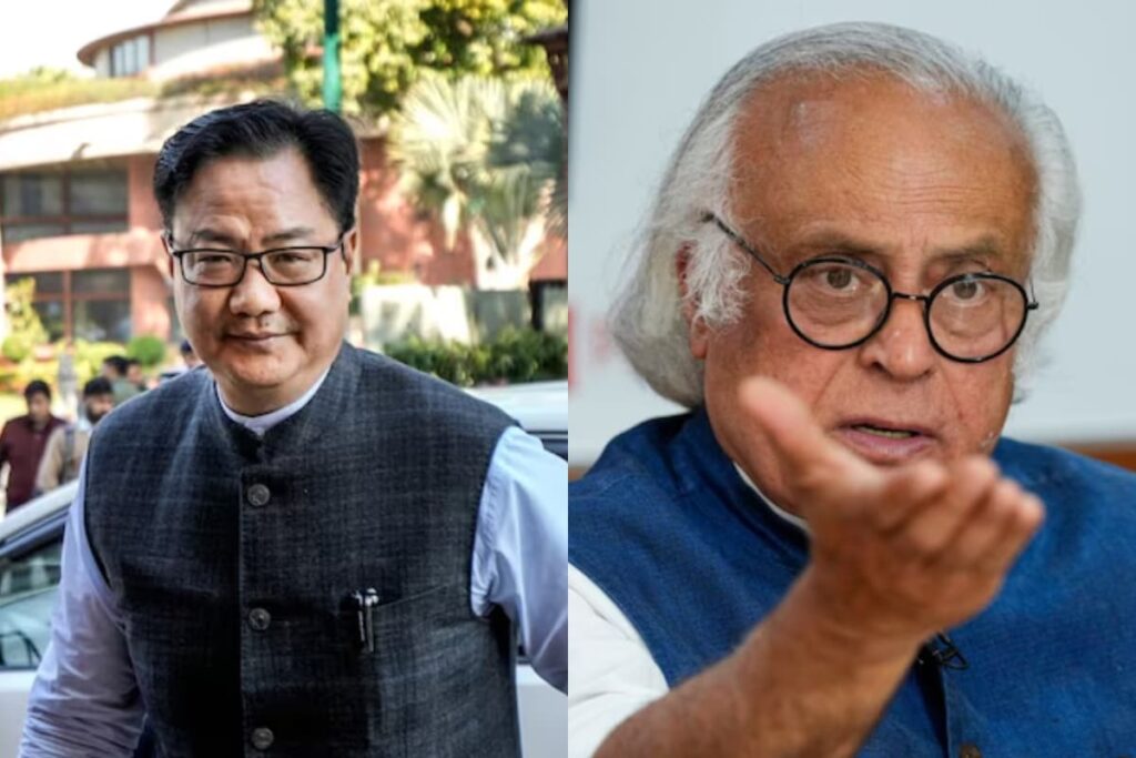 'Not Like NTA Grading...': Rijiju, Jairam Ramesh's Stormy Exchange Ahead Of 18th Lok Sabha Session