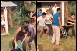 Meghalaya Woman Brutally Beaten Up With Sticks, Dragged In Public Over Extramarital Affair Claims