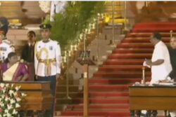 Leopard Or Cat? Mysterious Animal Spotted At Rashtrapati Bhavan During PM Modi's Oath Ceremony | Video