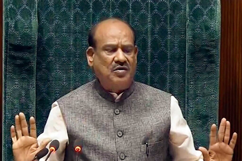 LS Speaker's Resolution on Emergency Triggers Opposition Protests