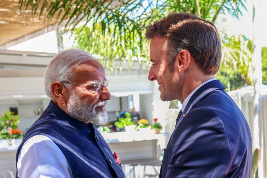 PM Modi Holds Bilateral Meetings With Macron, Sunak & Zelenskyy On G7 Sidelines