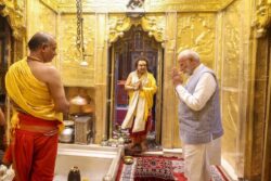 Varanasi Visit: PM Modi Offers Prayers At Kashi Vishwanath Temple