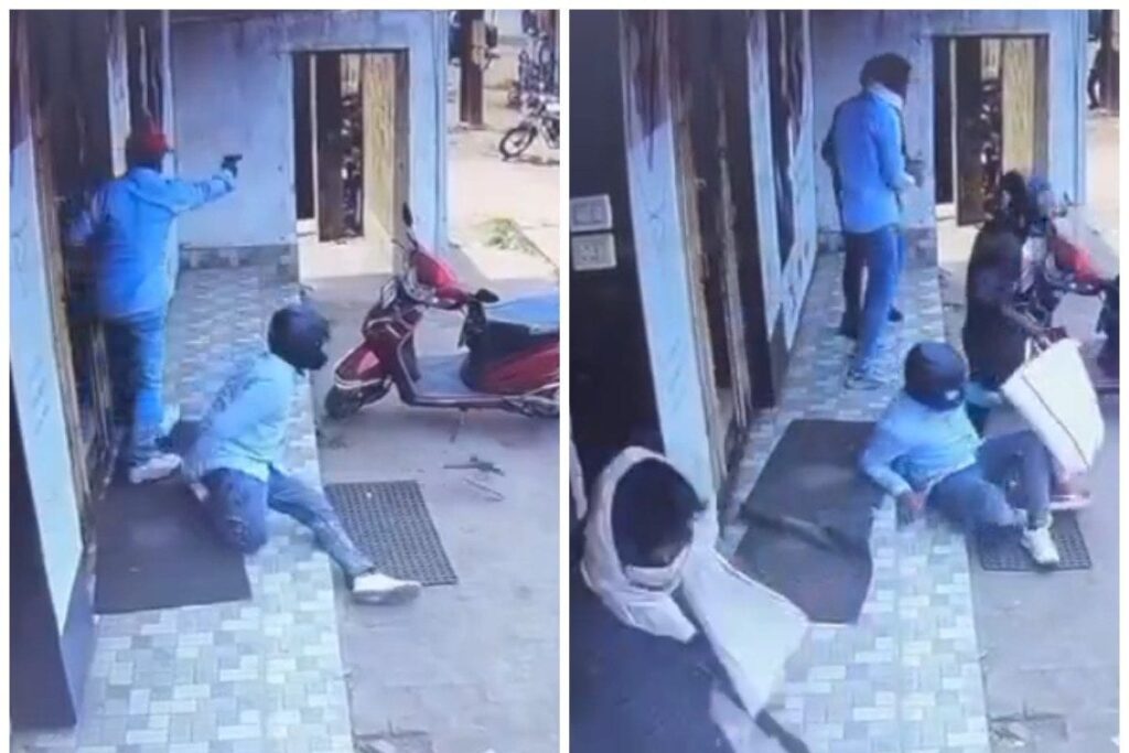 Video: Brave Bengal Cop Vs Masked Robbers In Gun Battle At Jewellery Shop & A Foiled Rs 4 Crore Heist