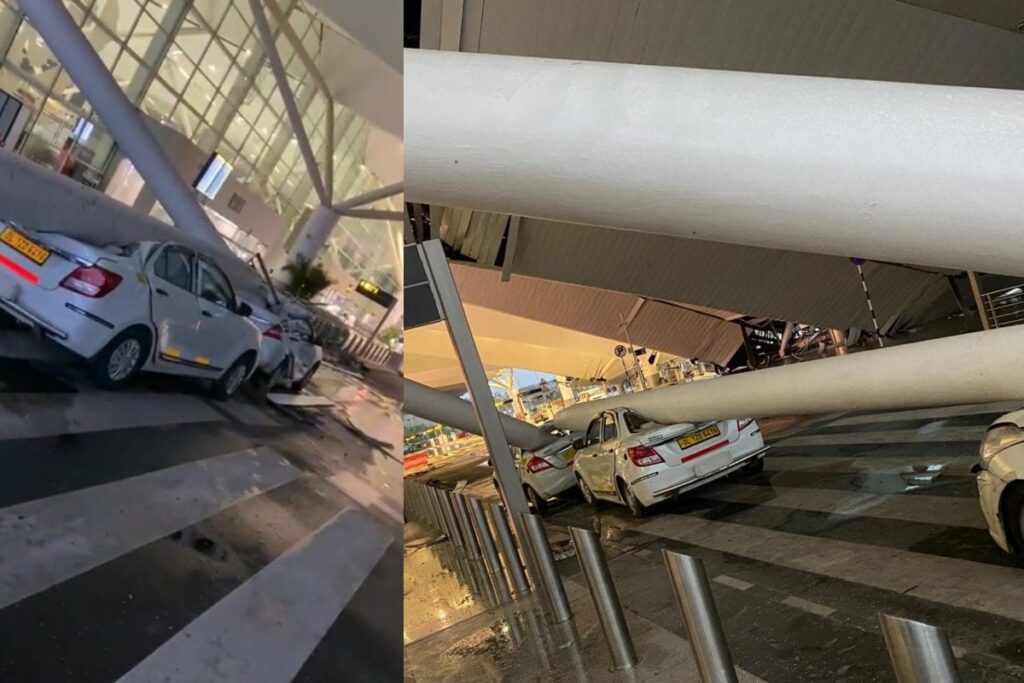 Delhi-NCR Rain LIVE Updates: Aviation Minister Reaches Deadly Terminal 1 Roof Crash Site; Rail, Metro Services Hit