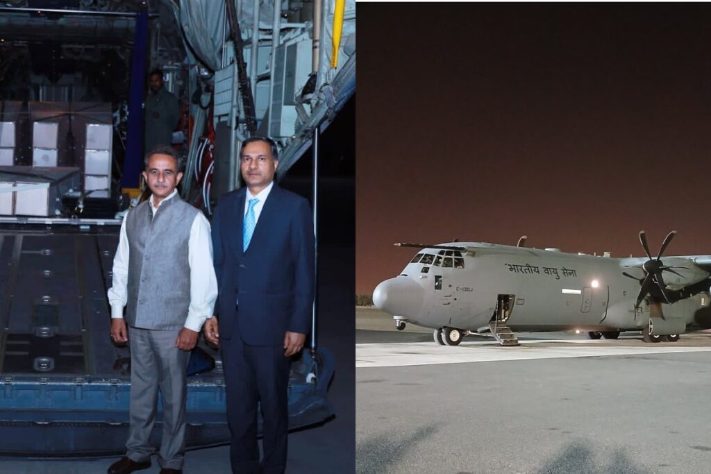 Kuwait Fire Tragedy: IAF Aircraft Carrying Bodies Of 45 Indians En Route To Kochi