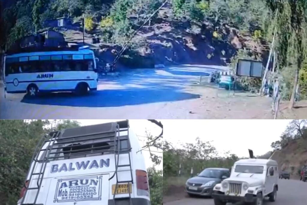 CCTV Captures Bus In J&K's Reasi Moments Before Attack, Disturbing Terror Pattern Emerges Amid Massive Manhunt