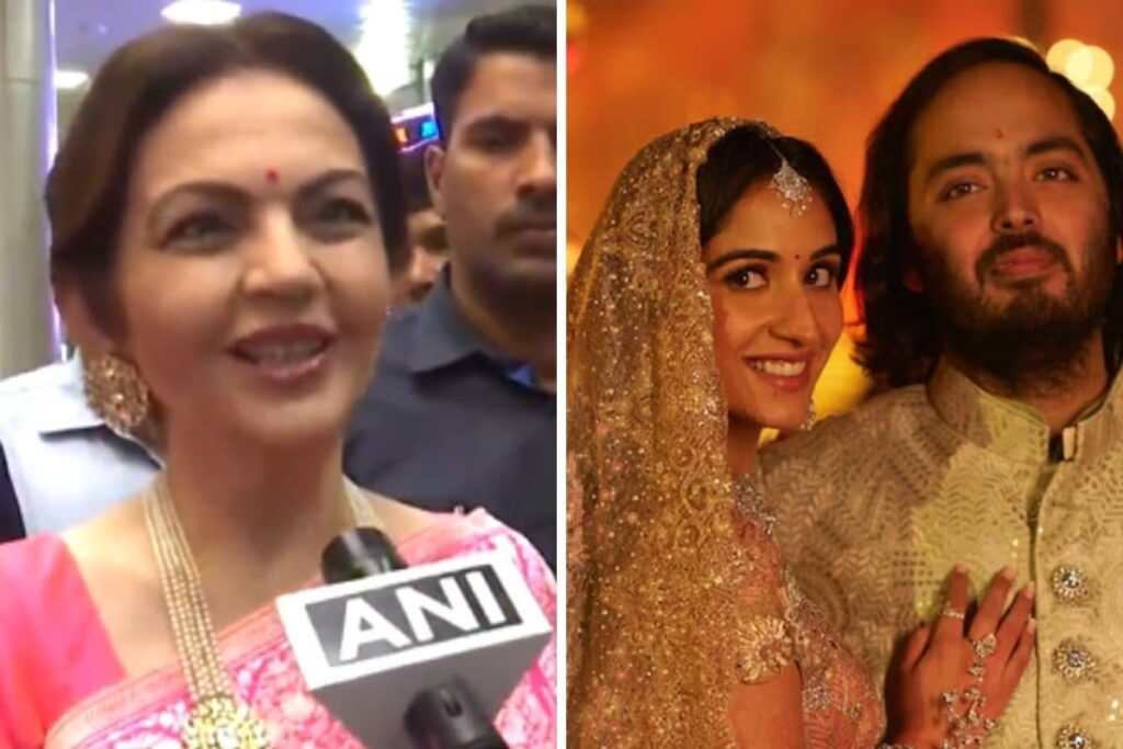 Nita Ambani Reaches Varanasi’s Kashi Vishwanath Temple To Offer Anant Ambani’s Wedding Invite