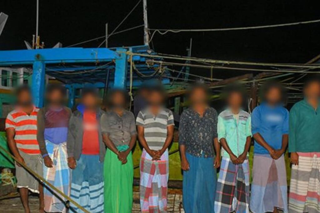 18 Indian Fishermen Arrested for Alleged Illegal Fishing in Sri Lanka