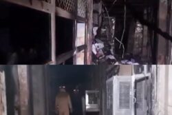 Video: Fire At Delhi's Kashmiri Gate Metro Police Station, No One Injured