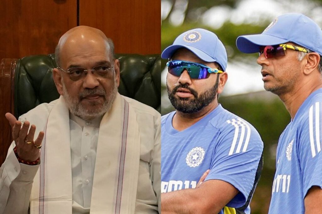After PM Modi, Home Minister Amit Shah Congratulates India Coach Rahul Dravid & Skipper Rohit Sharma