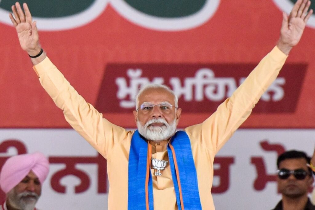 'Ab Ki Baar 400 Paar': Three Exit Polls Predict BJP's Lofty Election Target Within Modi-Led NDA's Reach