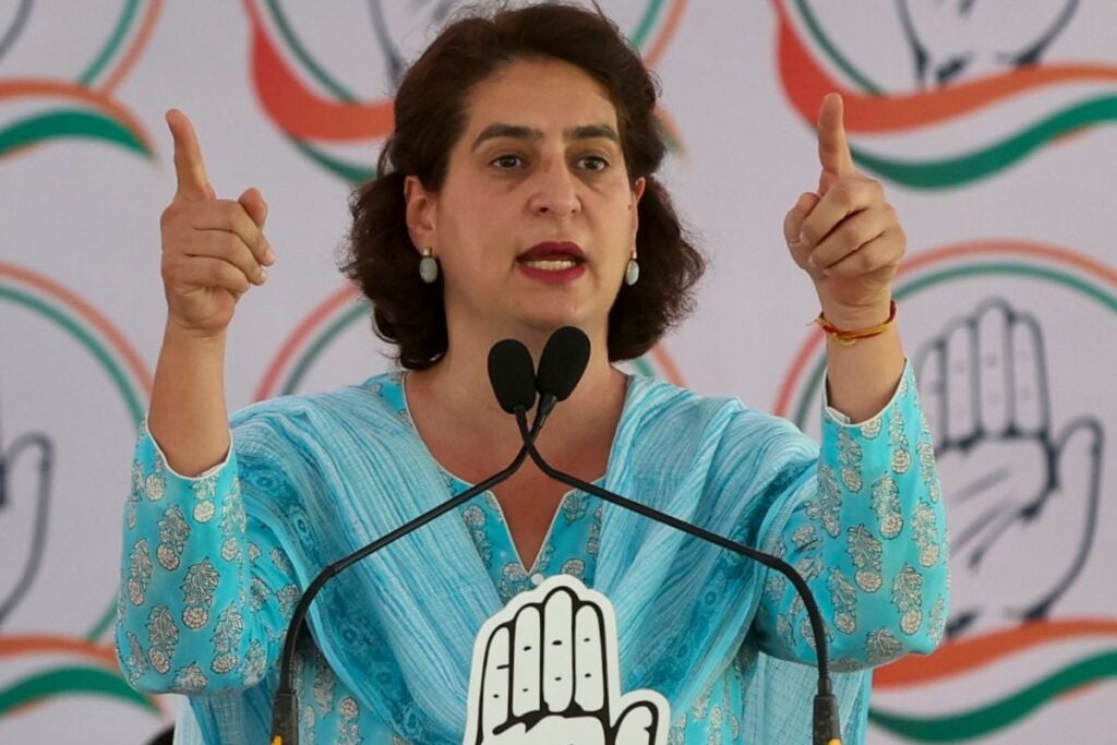 Priyanka Appeals to Assam Govt to Speed Flood Rescue, Give Compensation to Kin of Deceased