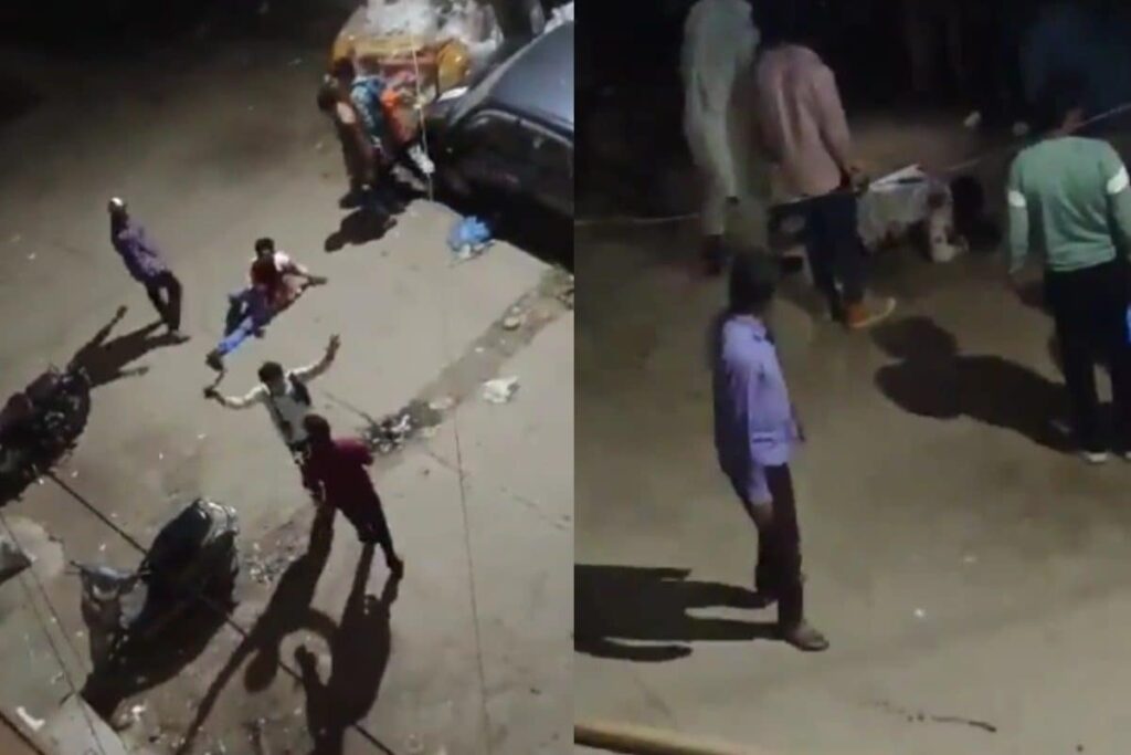 Caught on Cam: Hyderabad Man Chased, Stabbed To Death On Busy Road; BJP Slams Congress Govt Over Law And Order