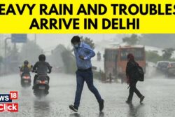 Heavy Rains Bring Both Respite and Troubles For Delhi People