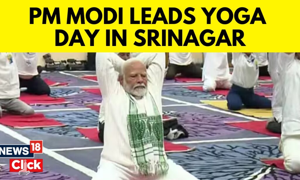 PM Modi leads international Yoga day celebrations