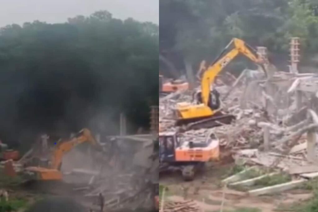 'No Bow, No Turning Back...': Jagan Reddy Slams Naidu's 'Dictator' Rule After YSRCP Office Demolition