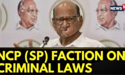 Sharad Pawar Camp Calls For Rollback Of Criminal Laws | Criminal Laws Debate | English News | News18