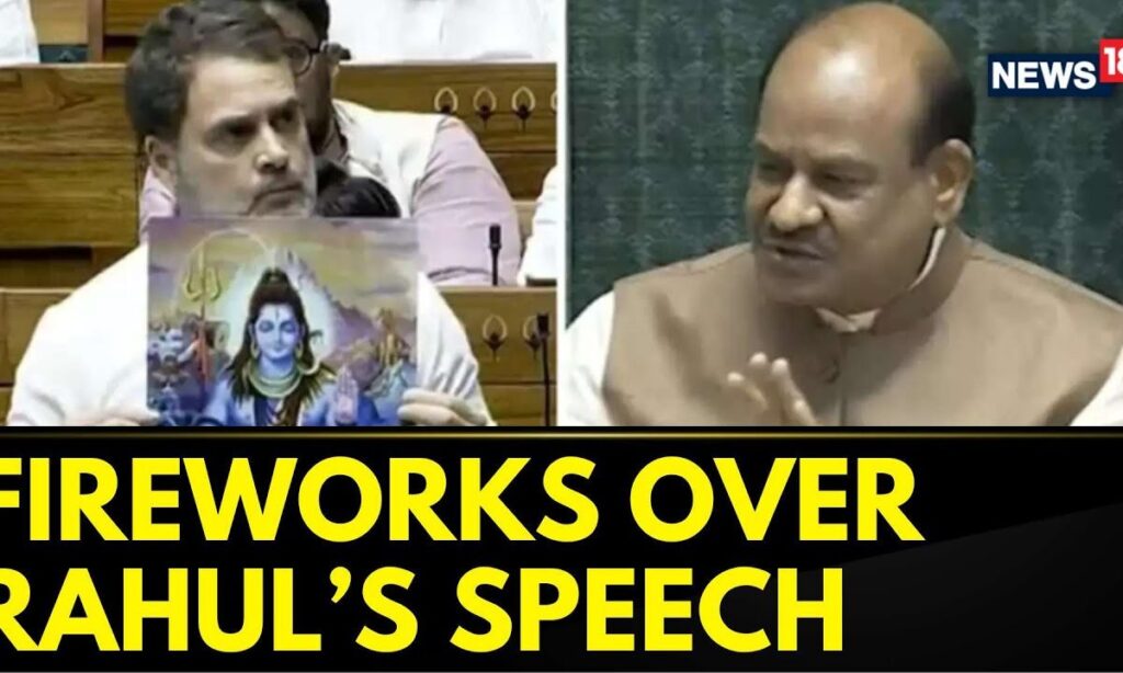 In A Bold Expression Of His Religious Ideals, Rahul Gandhi Displayed A Picture Of Lord Shiva