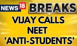 NEET-UG Row 2024 | Actor Vijay Demands Scrapping Of NEET | Tamil Nadu News | NEET News |  News18