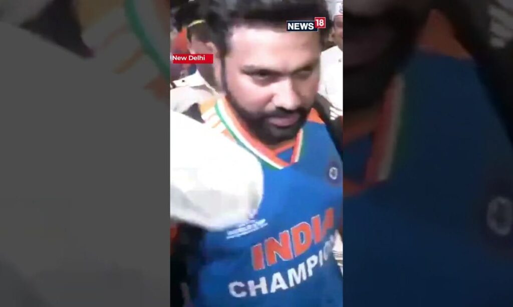 Team India Cuts The Cake At ITC Maurya in Delhi To Celebrate T20 World Cup Victory | #shorts