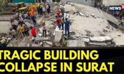 7 Dead As Six-storey Building Collapses In Gujarat's Surat, Many Feared Trapped | Gujarat News