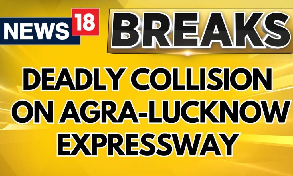 UP News | 18 Dead, 19 Injured After Bihar-Delhi Sleeper Bus Collides With Milk Container | News18