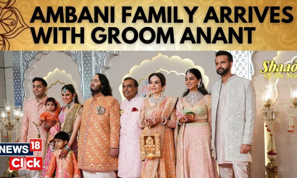 Nita Ambani And Mukesh Ambani Have Arrived For Their Son, Anant Ambani’s Wedding | News18 | N18V